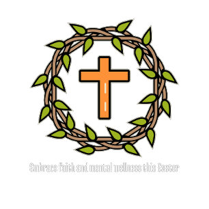 Camiseta Adotar a fé e o bem-estar mental nesta Páscoa