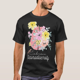 Camiseta Adotar a Neurodiversidade Autismo Sensibilização M