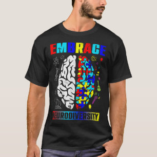 Camiseta Adotar a Neurodiversidade Sensibilização para o Au