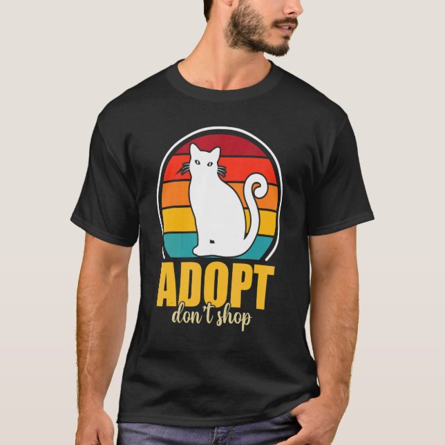 Camiseta Adotar Não Comprar (Frente)