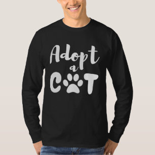 Camiseta Adotar Não Comprar Abrigos de Animais de Salvament