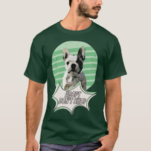 Camiseta Adotar Não Comprar Raça de Emergência do Sobressal