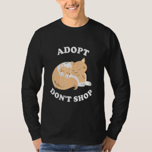 Camiseta Adotar Não Comprar Salvar Animais Salvando Estadas