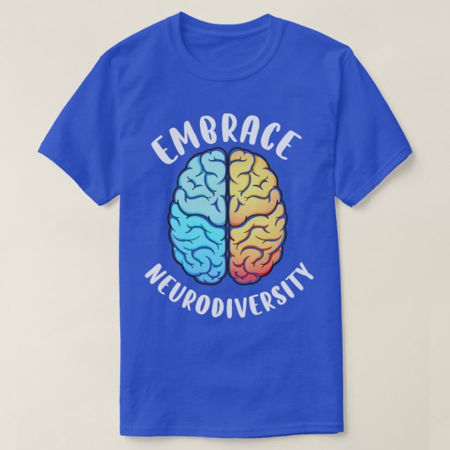 Camiseta Adotar Neurodiversidade8 (Frente do Design)