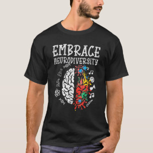 Camiseta Adotar Neurodiversidade Sensibilização para o Au