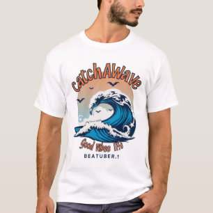 Camiseta Adotar o Espírito de Surfe