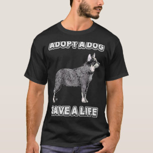 Camiseta Adotar Um Cachorro Salvar Uma Vida Orgulhosa Resga
