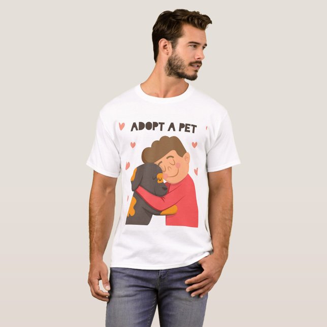 Camiseta Adotar Um Pet (Adopt of Pet T-Shirt!)