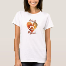 Adote Amor Repita Arte de Pata Terrosa e Quente