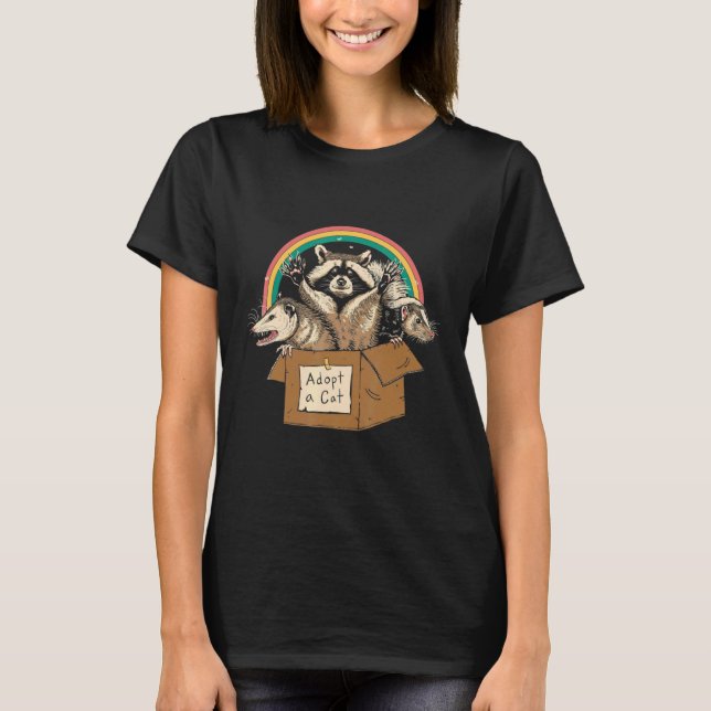 Camiseta Adote Gatos Proibidos (Frente)