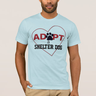 Camiseta Adote um cão do abrigo