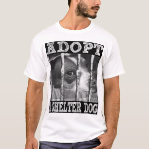 Camiseta ADOTE um cão do abrigo