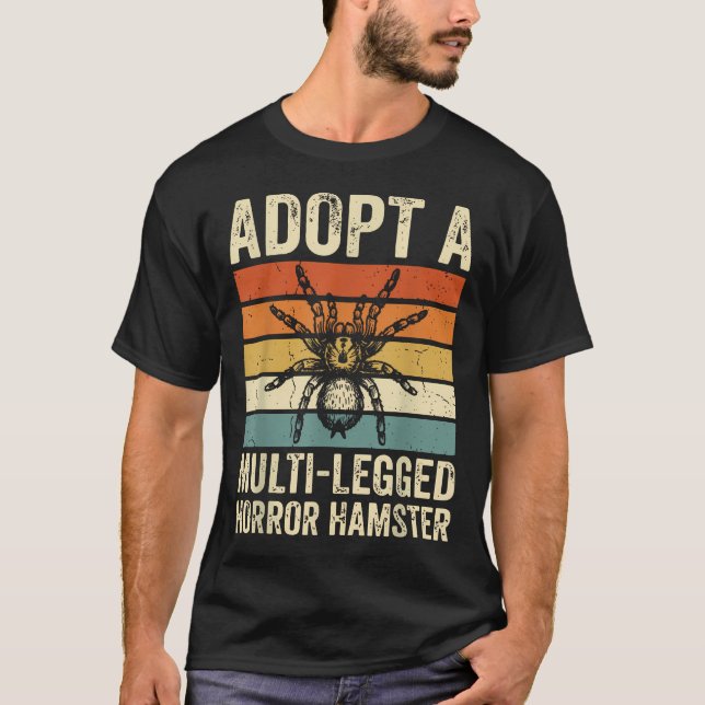 Camiseta Adote um Horror Multi-Envergado (Frente)