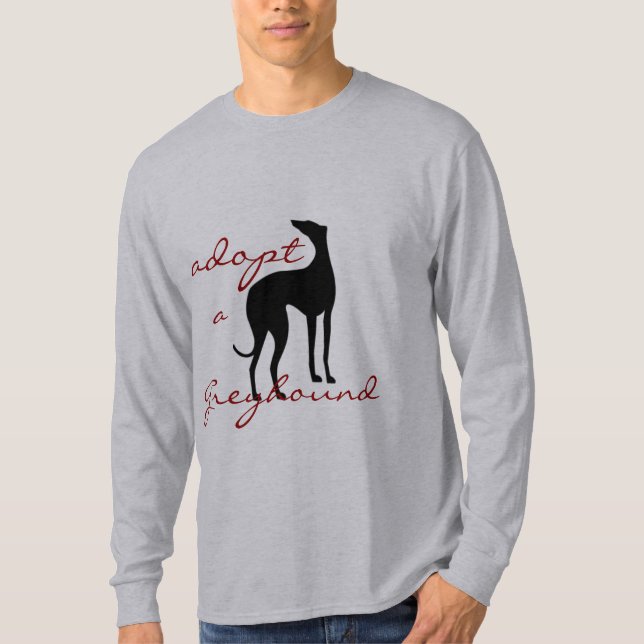 Camiseta Adote um salvamento animal dos amantes do cão do (Frente)