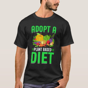 Camiseta Adote Uma Dieta à Base de Plantas I Vegano