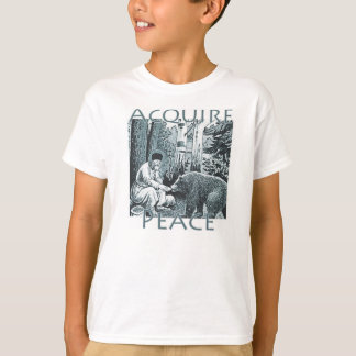 Camiseta Adquira o ~St da paz. Seraphim de crianças de