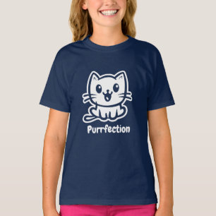 Camiseta Adquirência, Gato De Anime Muito Bonito
