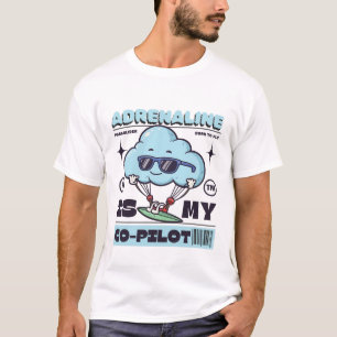 Camiseta Adrenalina é meu copiloto