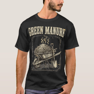 Camiseta Adubo Verde – Camisa engraçada de humor d