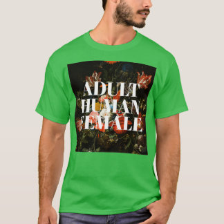 Camiseta Adult human female Renaissance flowers