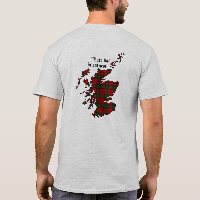 Camiseta Adulto de Clã Kerr (Verso)