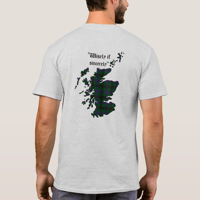 Camiseta Adulto de Clan Davidson (Verso)