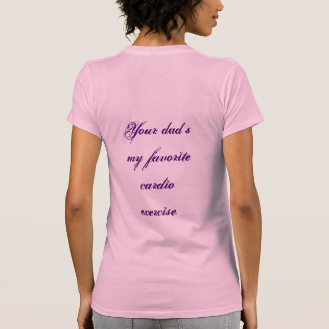 Camiseta Adulto engraçado (Verso)