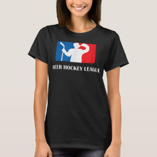 Camiseta Adultos da Liga de Hóquei em Cerveja