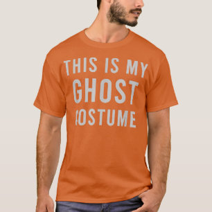 Camiseta Adultos de Trick Treat Curioso, Um Fantasma Idoso