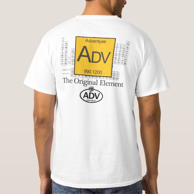 Camiseta Adv - o elemento original (Verso)