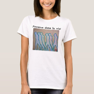 Camiseta AdvancingMan5, la dos dans de J'avance vie!