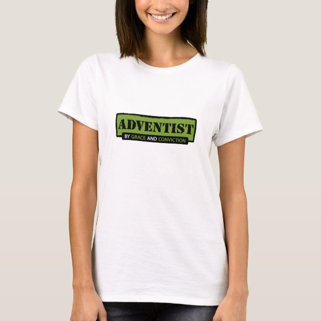 Camiseta Adventista por Graça e Condenação (Frente)