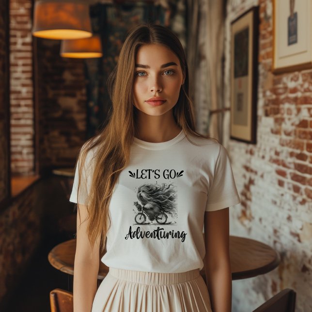 Camiseta Adventura de Ir do vamos (Criador carregado)