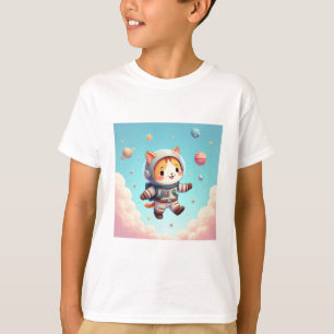 Camiseta Adventurador de Cat de Espaço