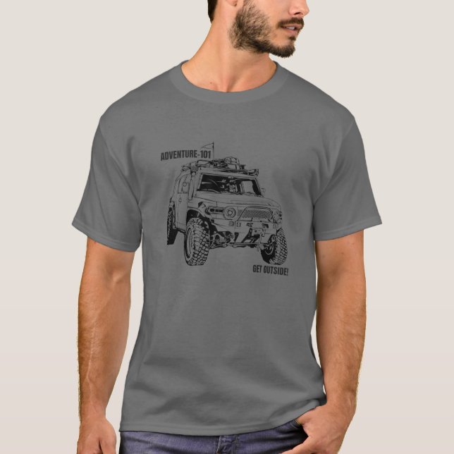 Camiseta Adventure 101 FJ Cruiser (Frente)