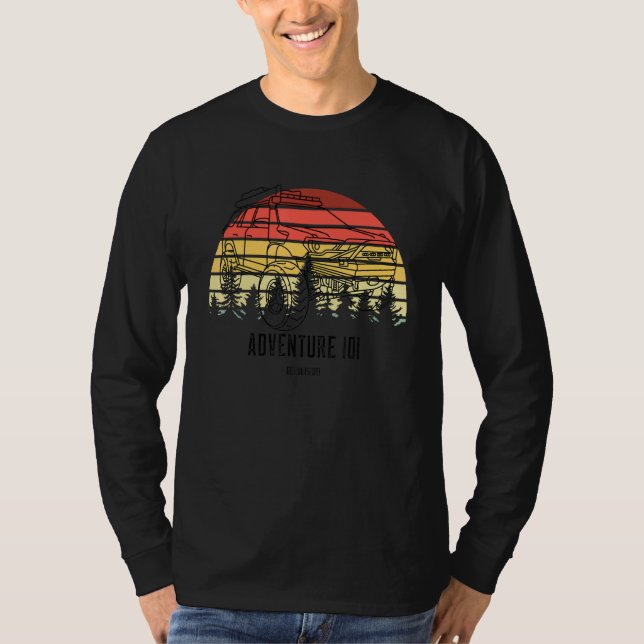 Camiseta Adventure 101 Retro Vintage 4runner (Frente)