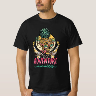 Camiseta Adventure Aguarda Camisa-T