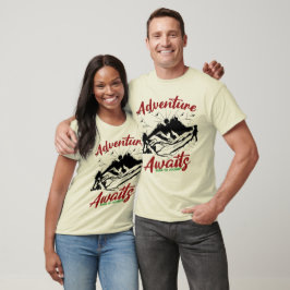 Camiseta Adventure Aguarda Camisa-T | Cotação Viagem do Wan