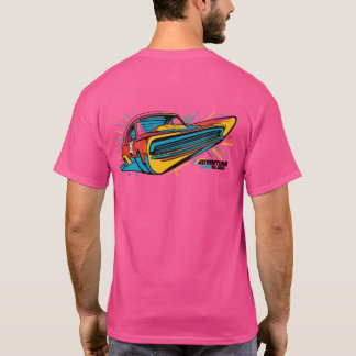 Camiseta Adventure Art Glass Vibrant Adventure Car