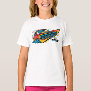 Camiseta Adventure Art Glass Vibrant Adventure Car