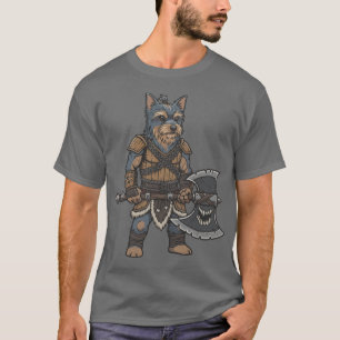 Camiseta adventure Australian Silky Terrier gladiador