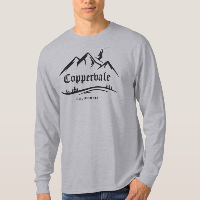 Camiseta Adventure de Esqui Coppervale (Frente)