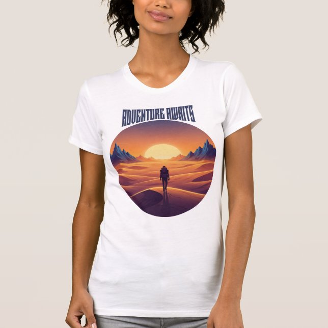 Camiseta Adventure Desert Tee — Perseguindo Dunes & Desert  (Frente)