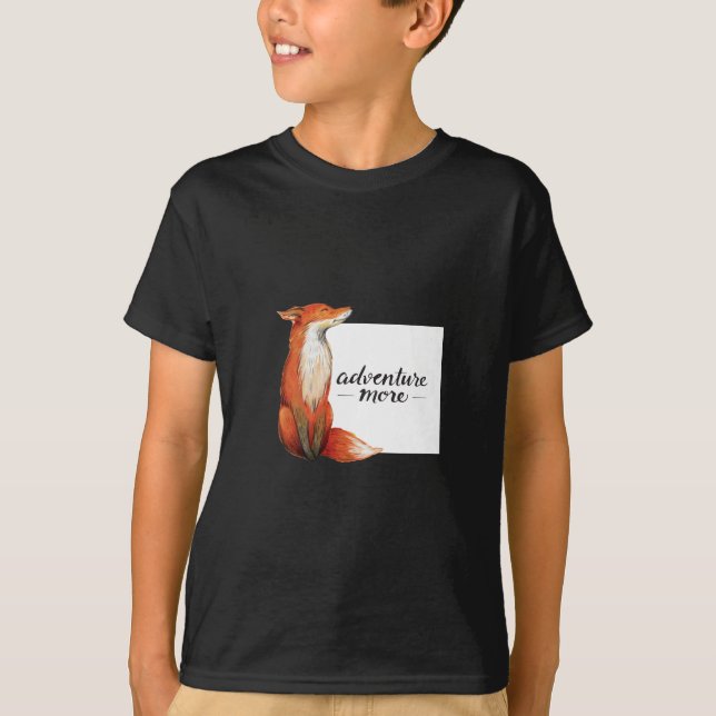 Camiseta adventure mais raposa (Frente)