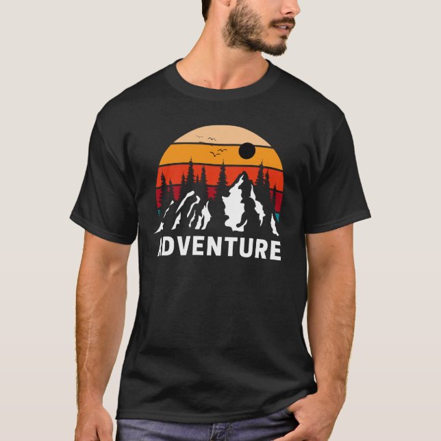 Camiseta Adventure Mountain T-Shirt (Frente)