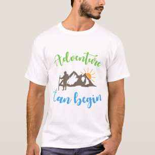 Camiseta Adventure pode começar