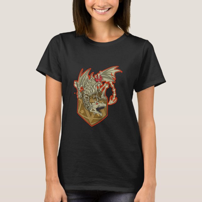 Camiseta Adventure Rpg Dice Fantasy Roleplay Gamers (Frente)