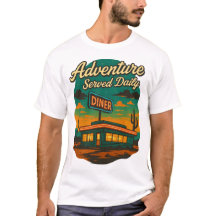 Adventure Servida Daily Retro Diner Impressão