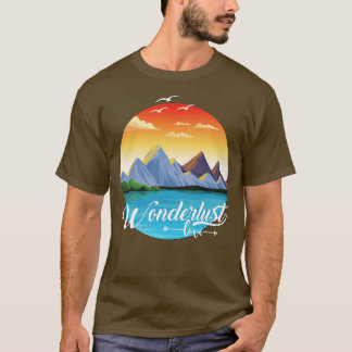 Camiseta Adventure Wanderlust love Explore o mundo viagem