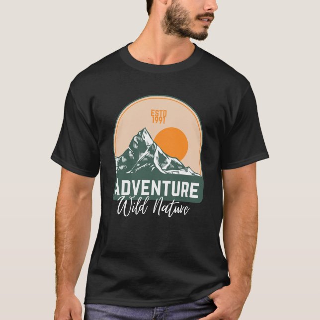 Camiseta Adventure Wild Nature (Frente)